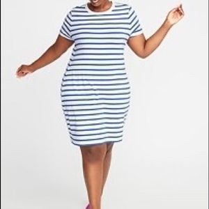 Old Navy fitted jersey T-shirt dress in 3x